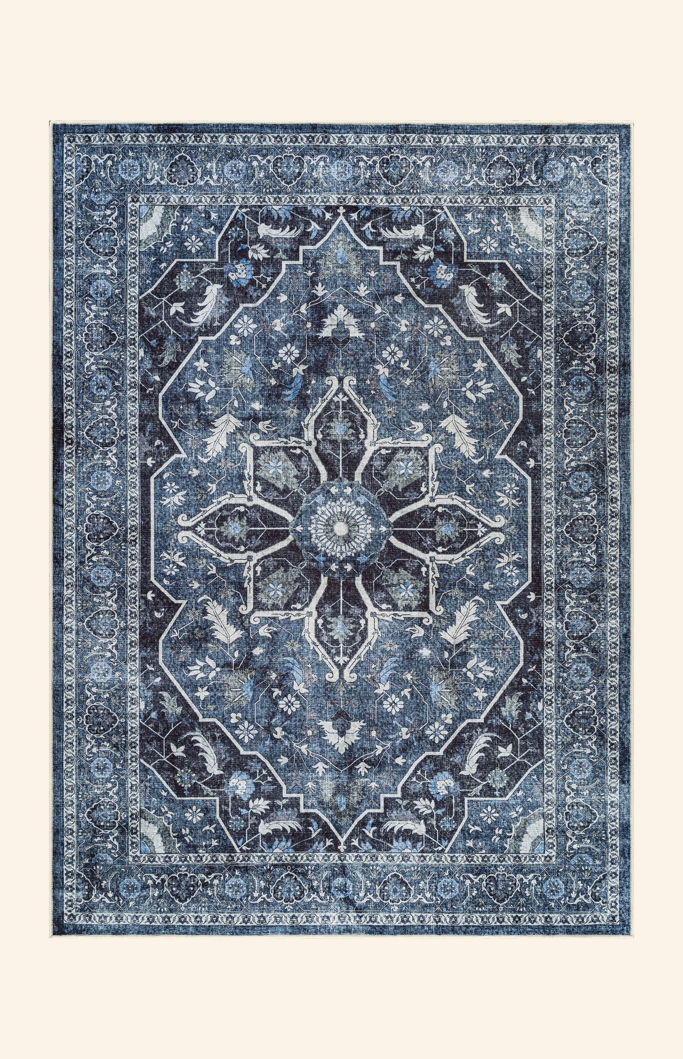 Sapphire - Navy & Charcoal Rug