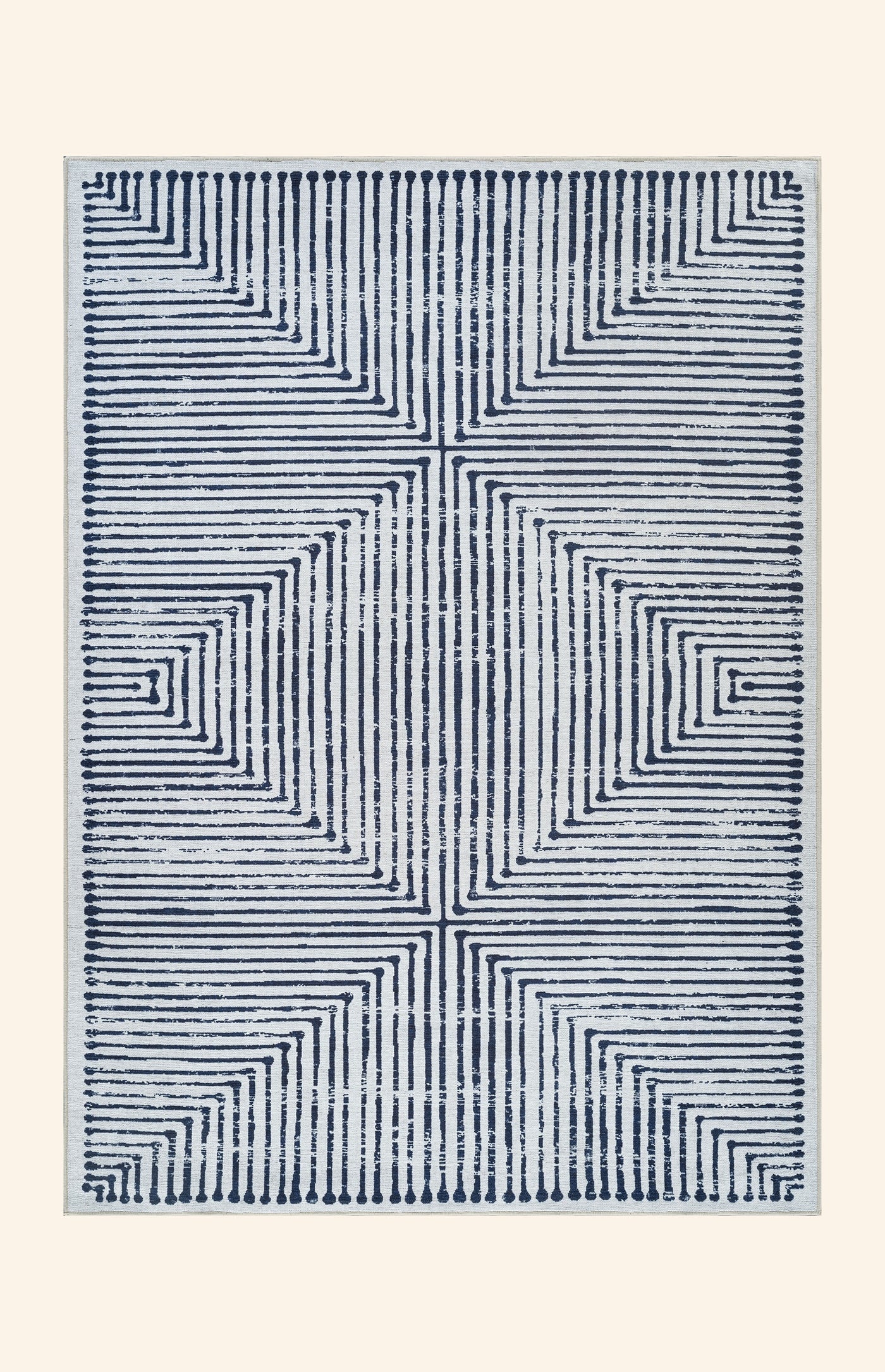 Hampton - Soft Blue & Ivory Rug