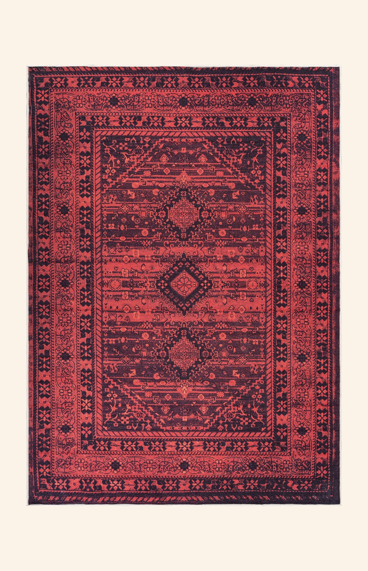Carmine - Scarlet Rug