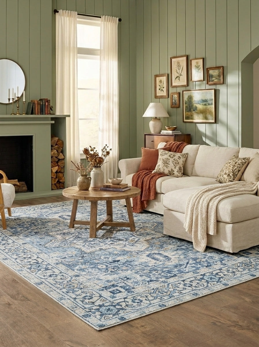 Vera - Soft Blue Rug