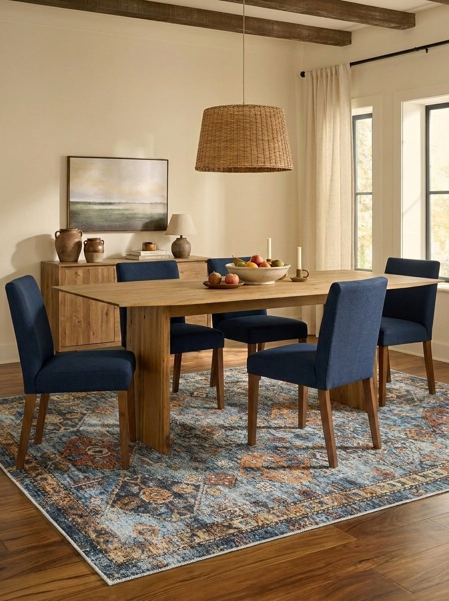Dahlia - Indigo Multi Rug
