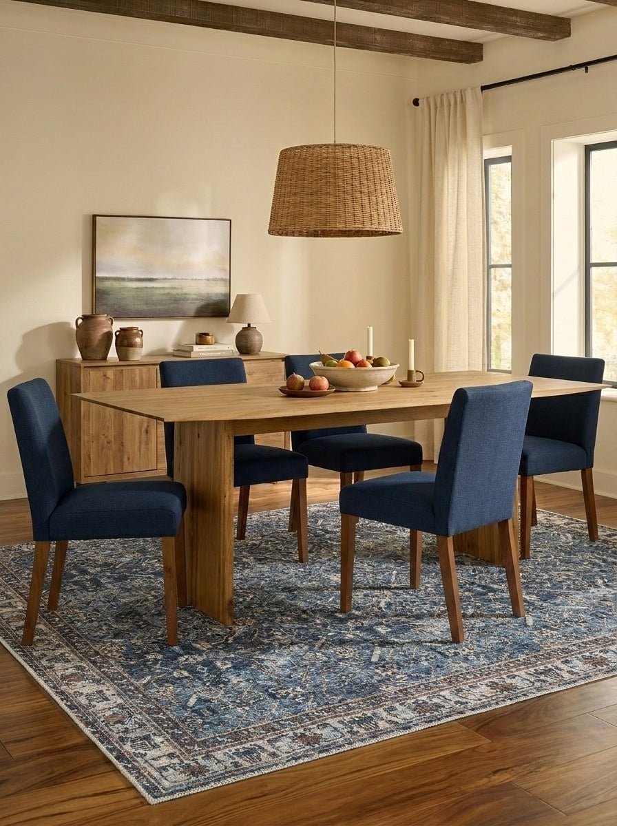 Lila - Lapis & Sand Rug