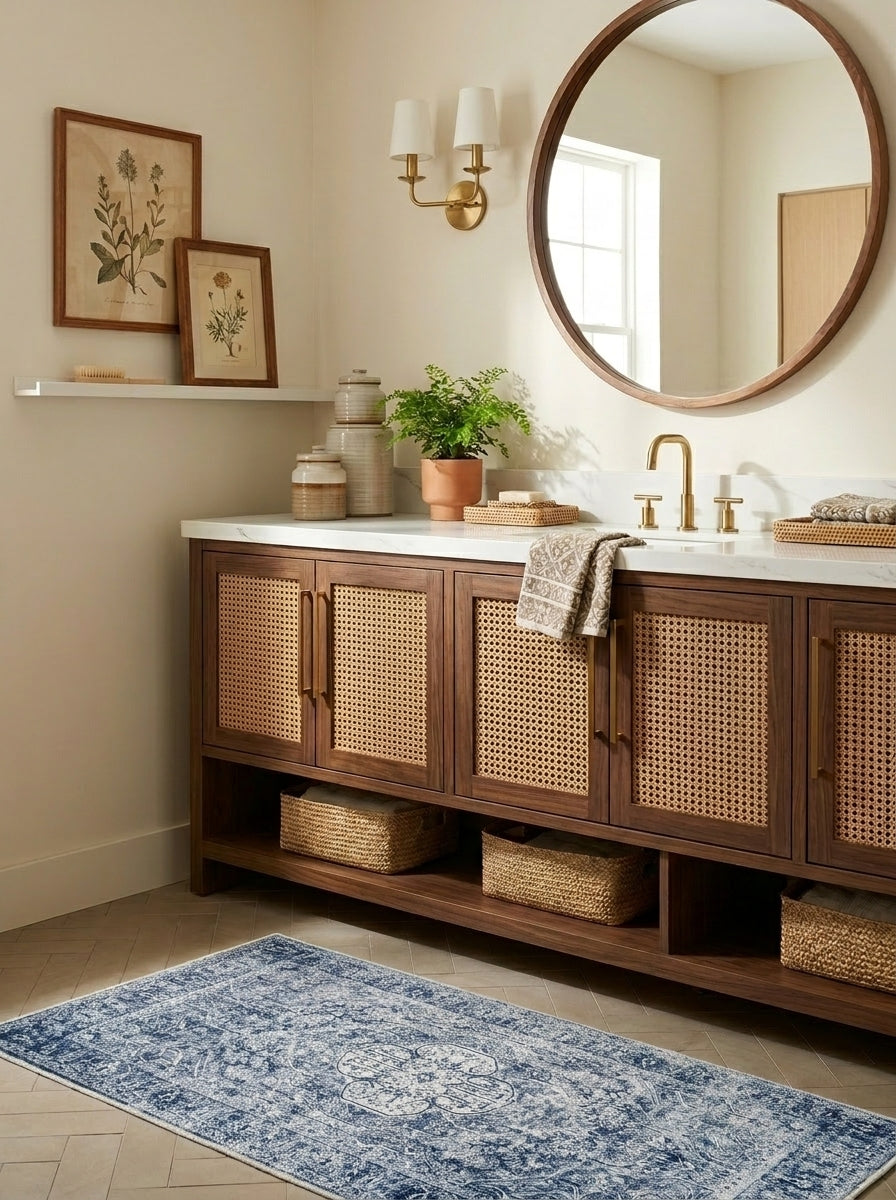 Aegean - Denim & Ivory Rug
