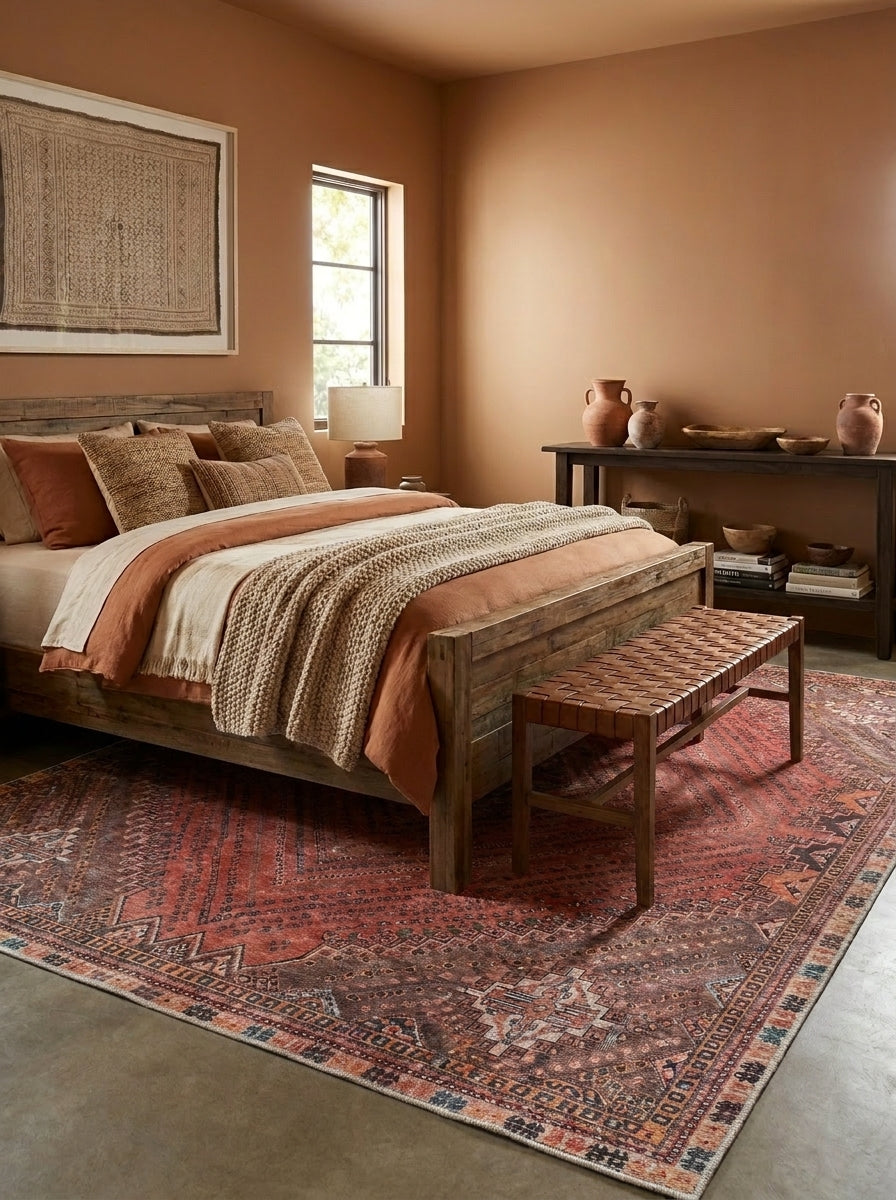 Atlas - Coral Multi Rug