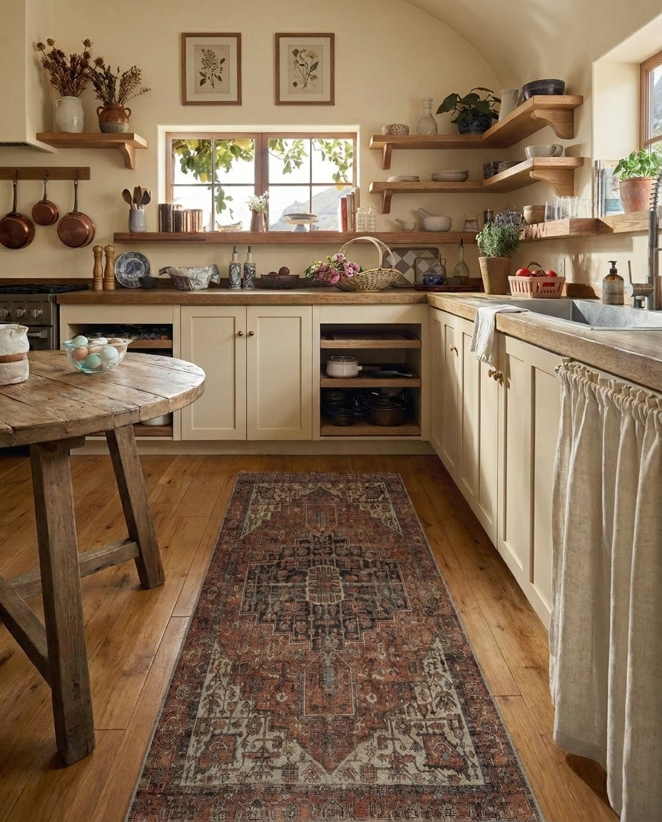Mara - Rust Multi Rug