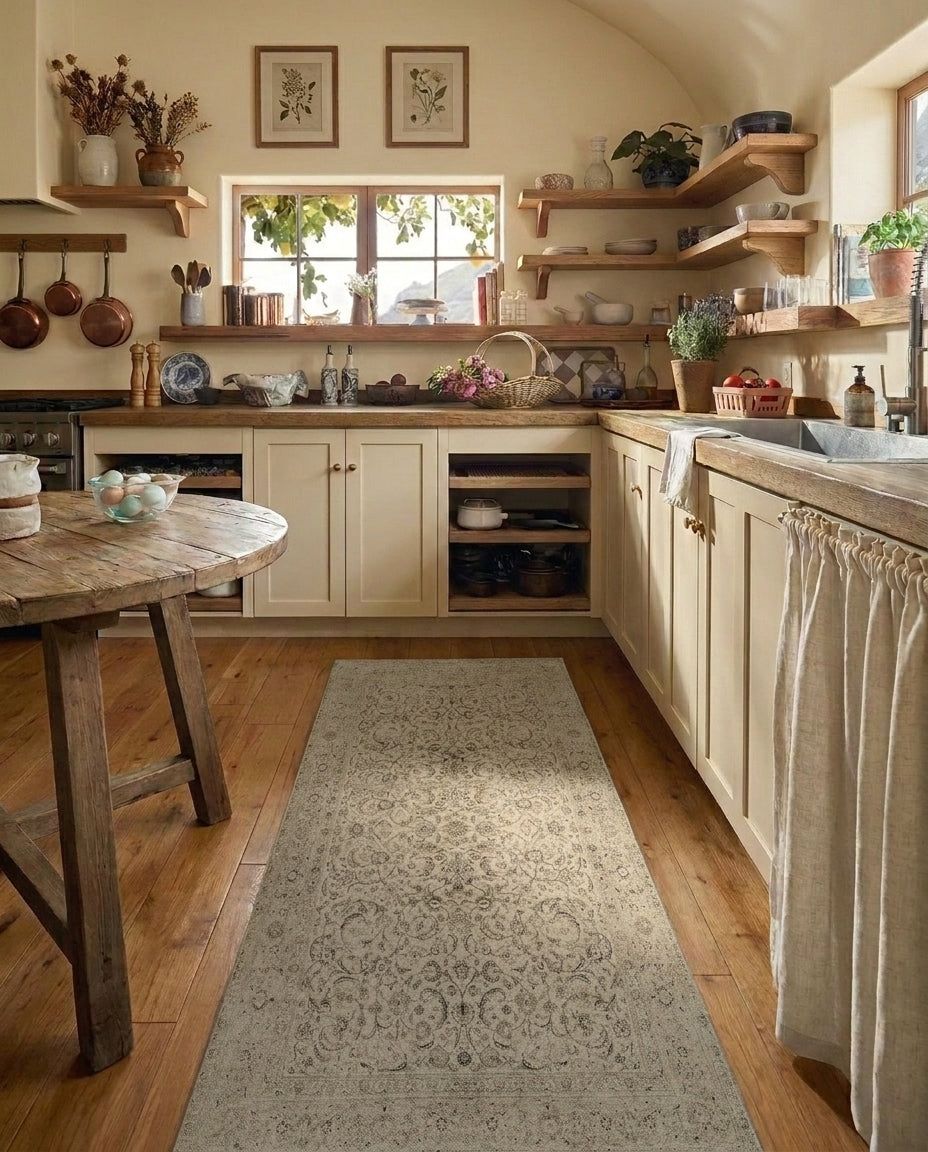 Champagne - Linen Cream Rug