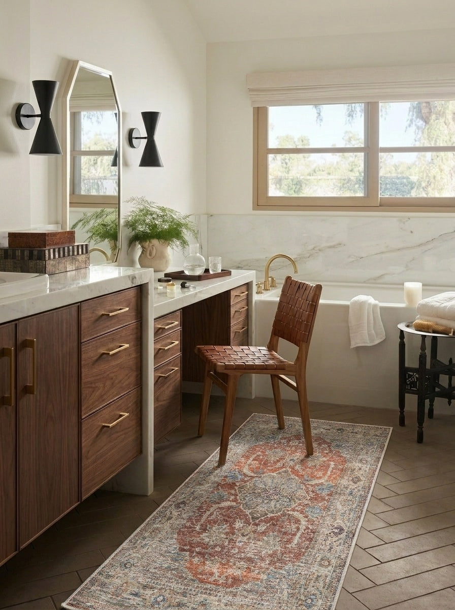 Florence - Persimmon & Olive Rug