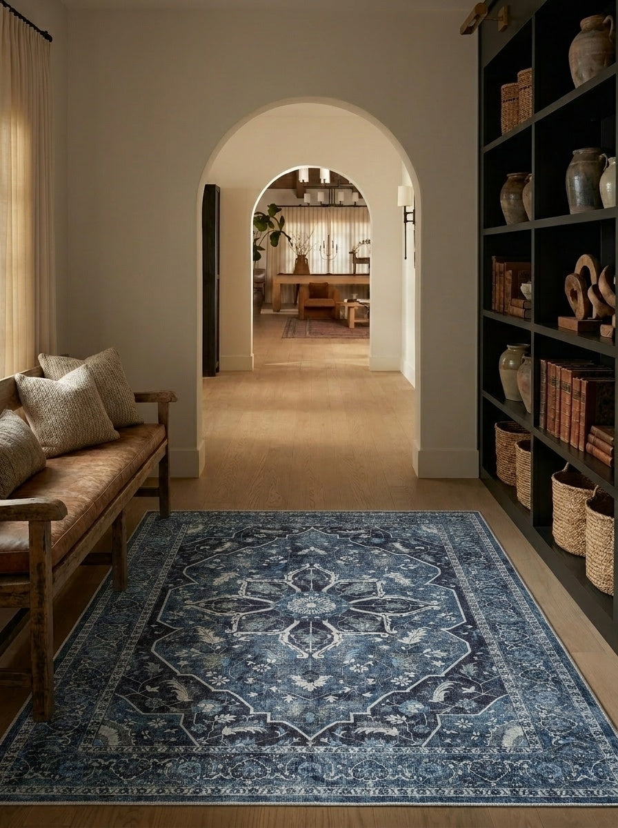 Sapphire - Navy & Charcoal Rug