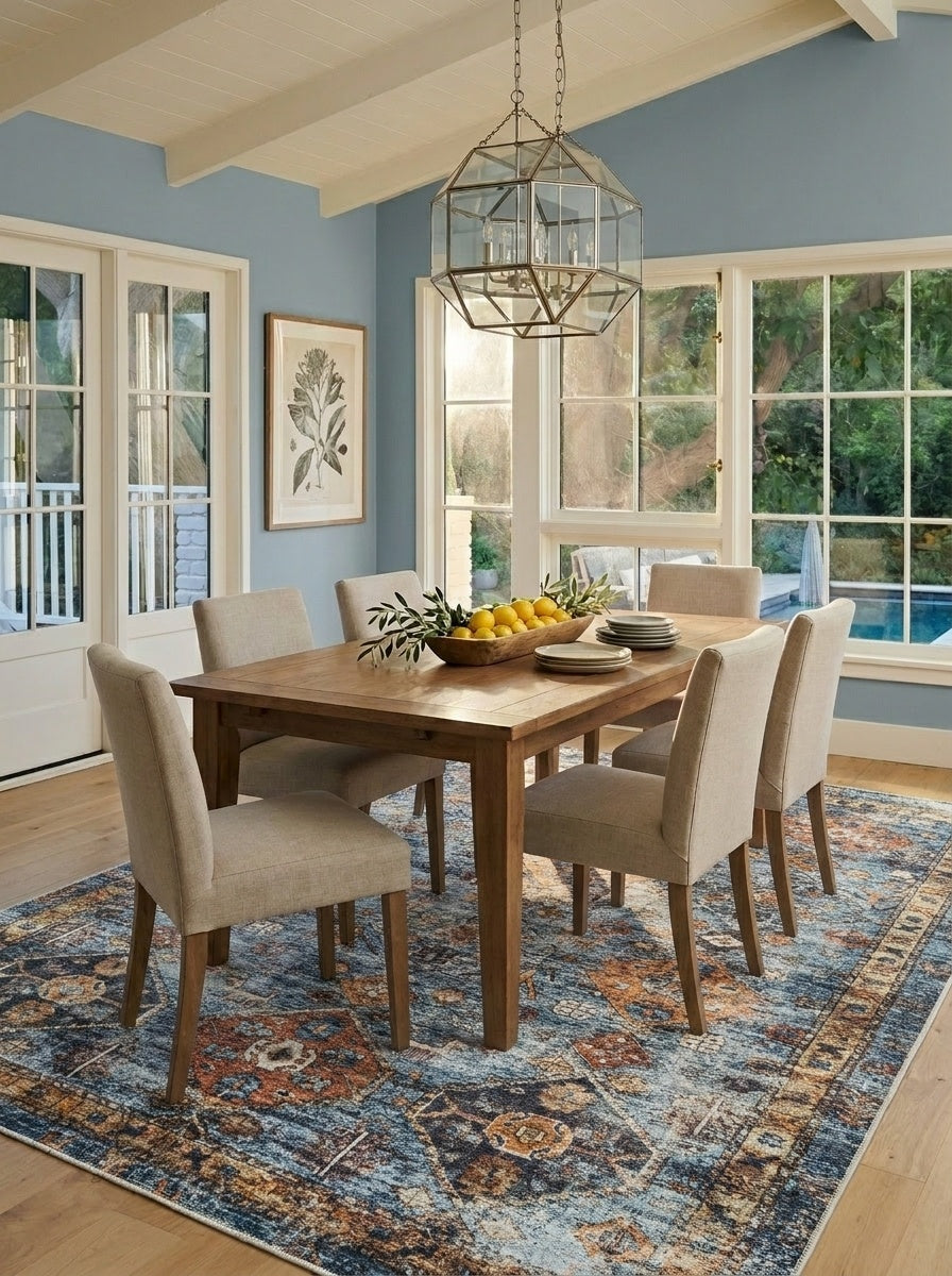 Dahlia - Indigo Multi Rug