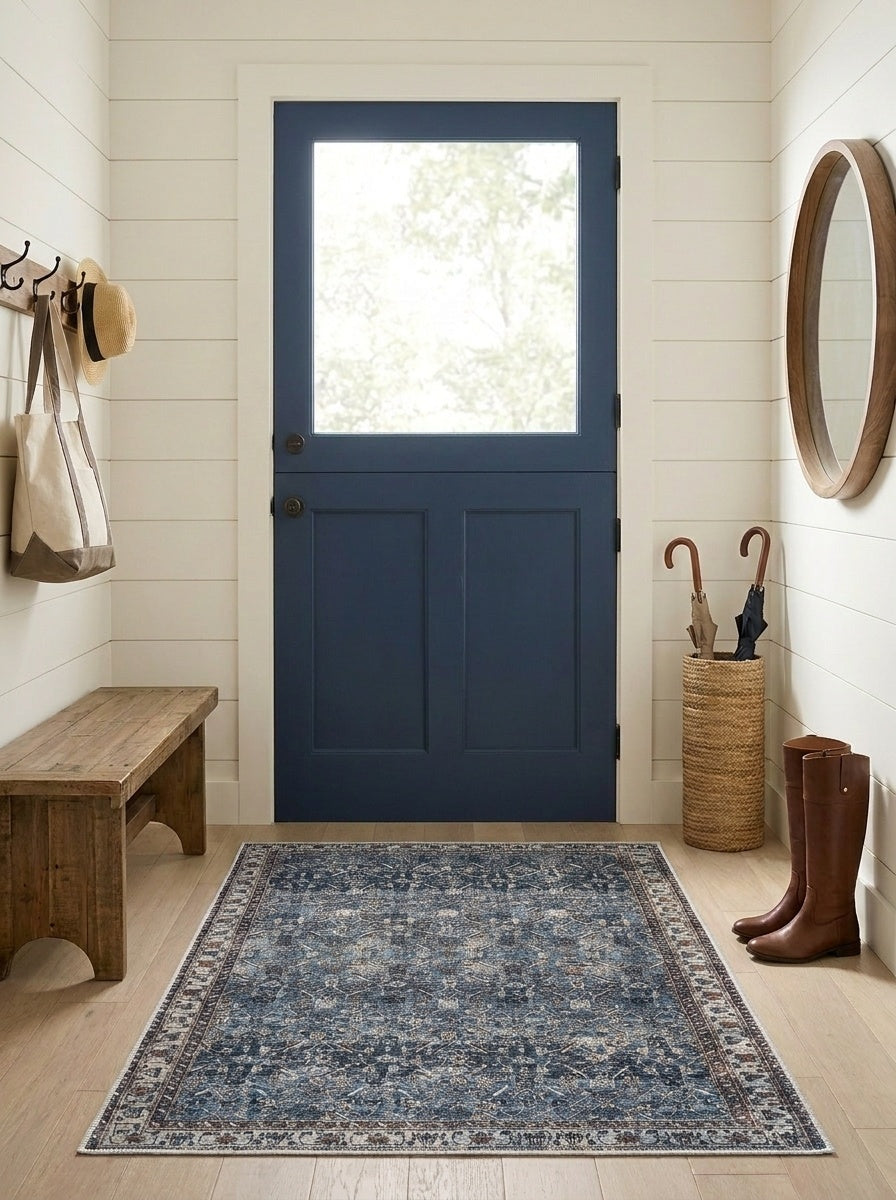 Lila - Lapis & Sand Rug