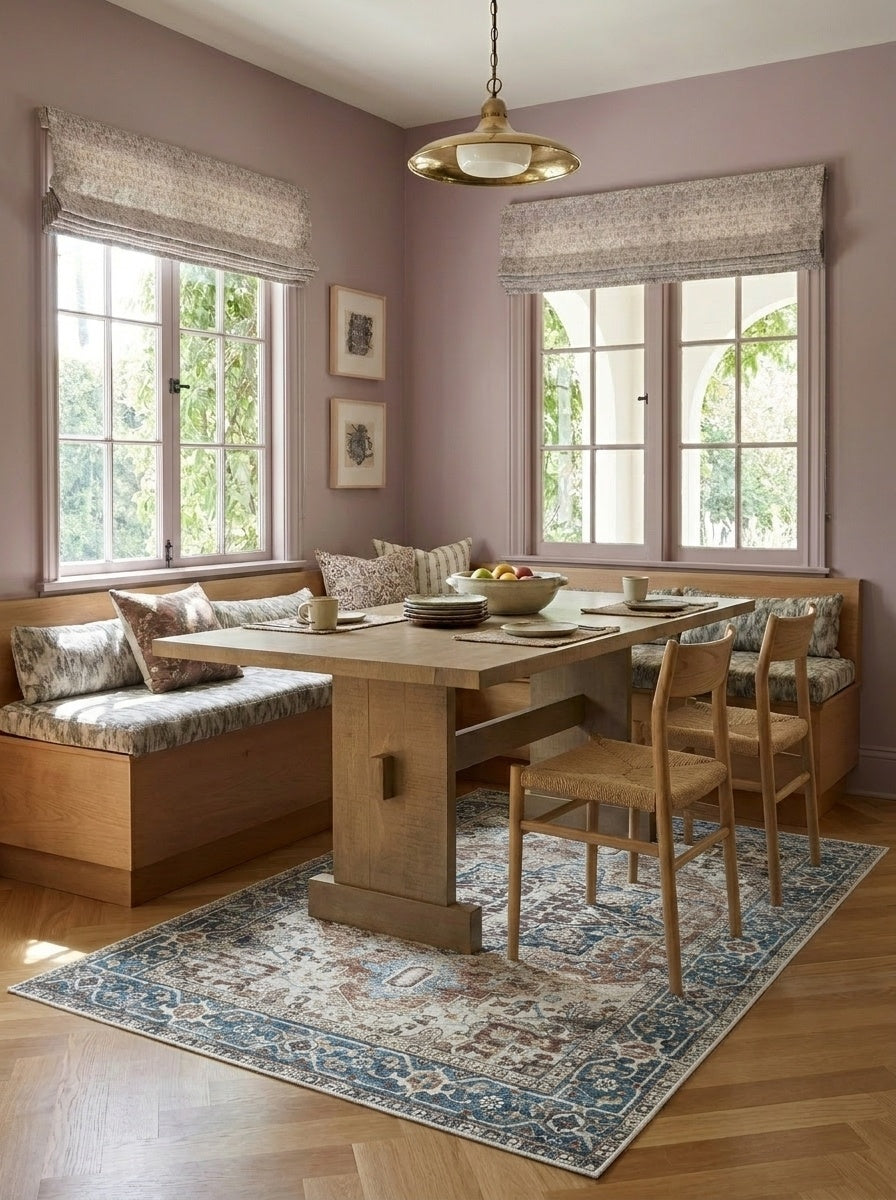 Vera - Terracotta & Teal Rug