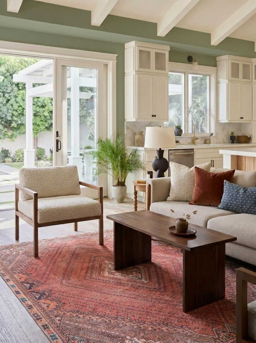 Atlas - Coral Multi Rug