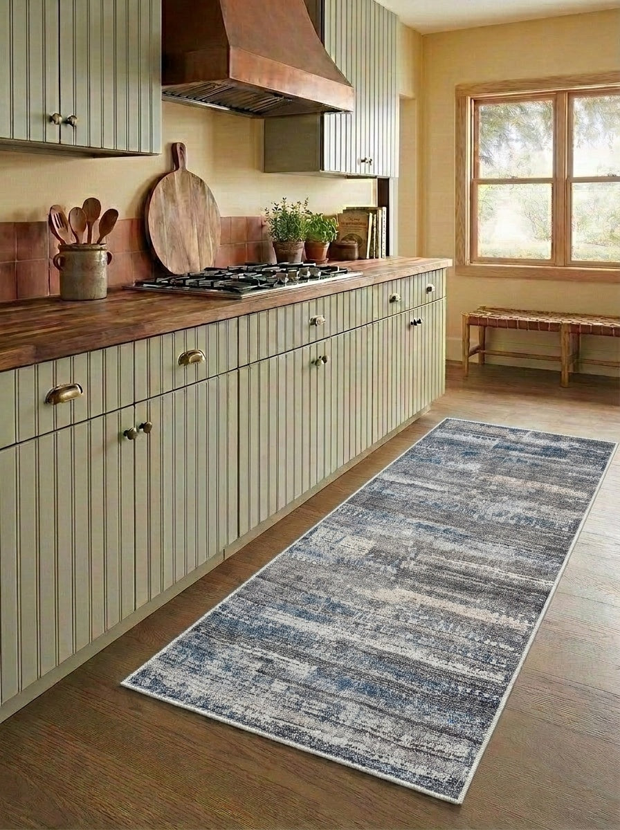 Quinn - Slate & Blush Rug
