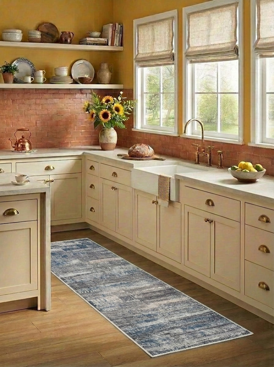 Quinn - Slate & Blush Rug