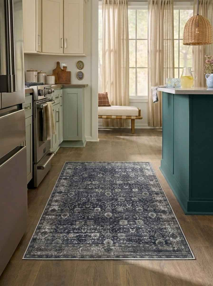 Sloane - Charcoal & Espresso Rug