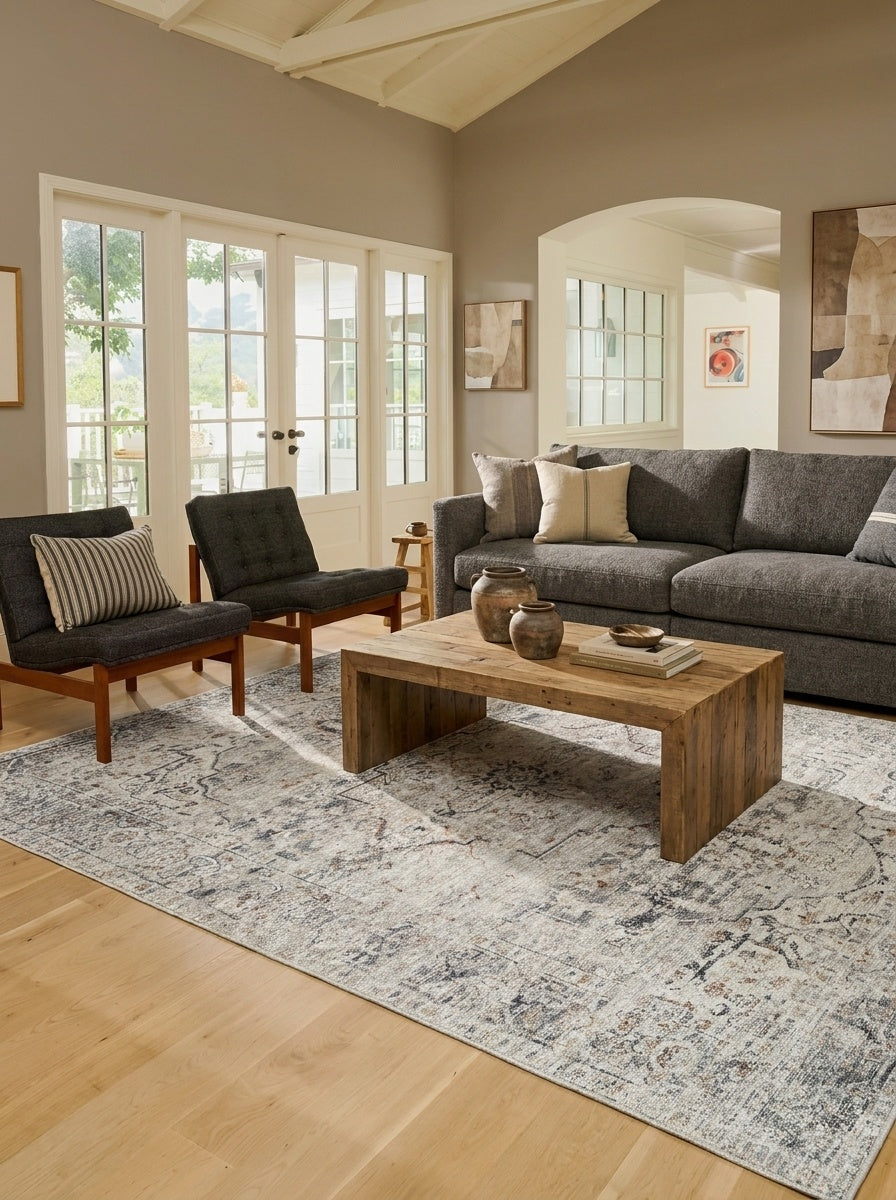 Skye - Ivory & Caramel Rug