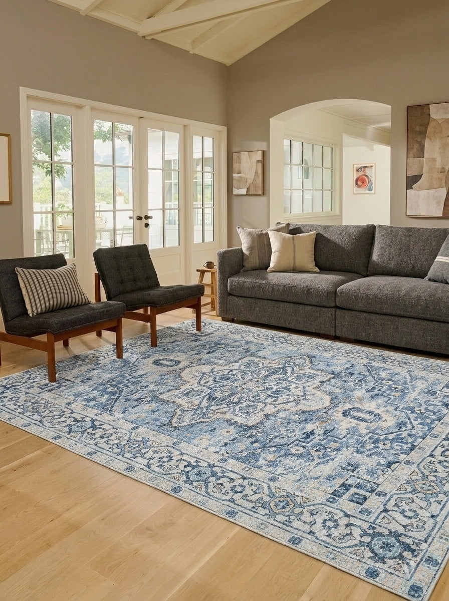 Vera - Soft Blue Rug