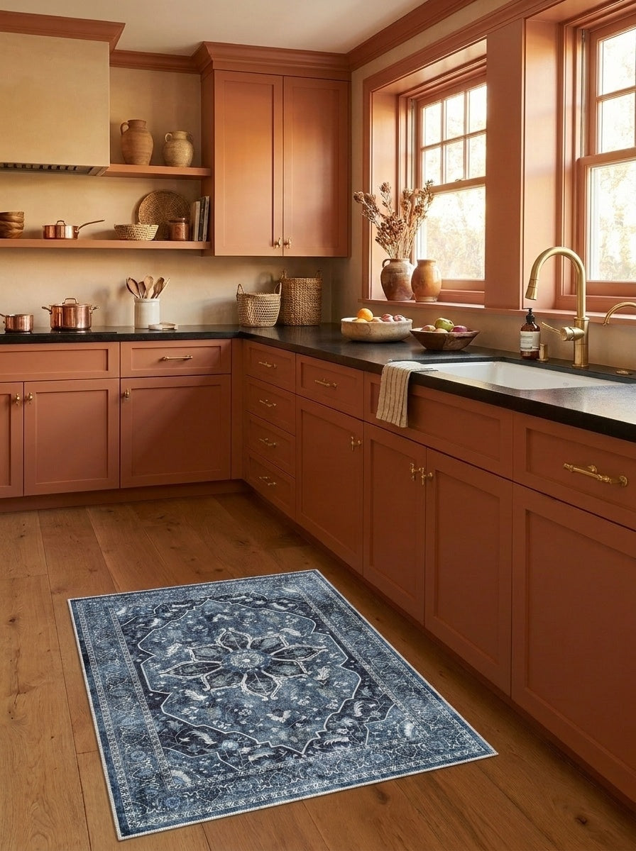 Sapphire - Navy & Charcoal Rug