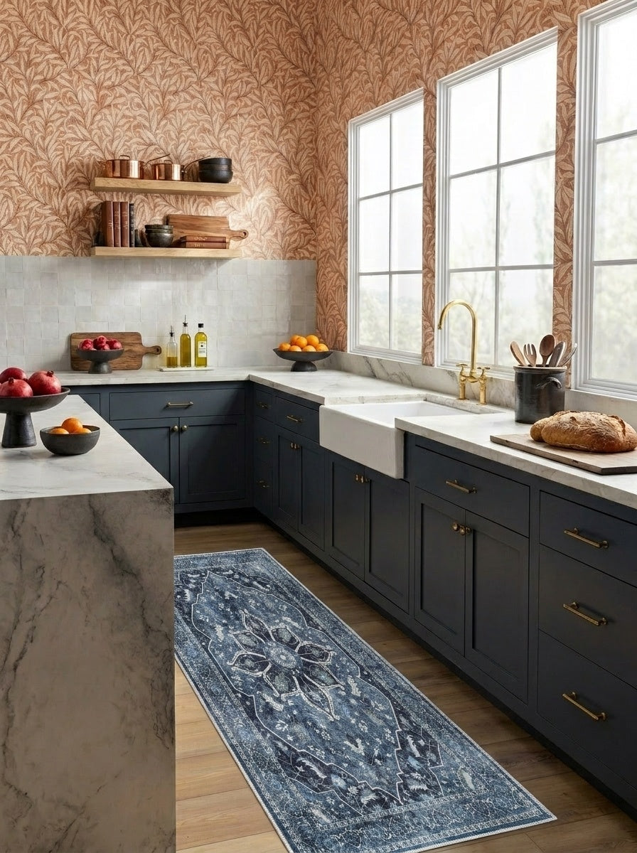 Sapphire - Navy & Charcoal Rug