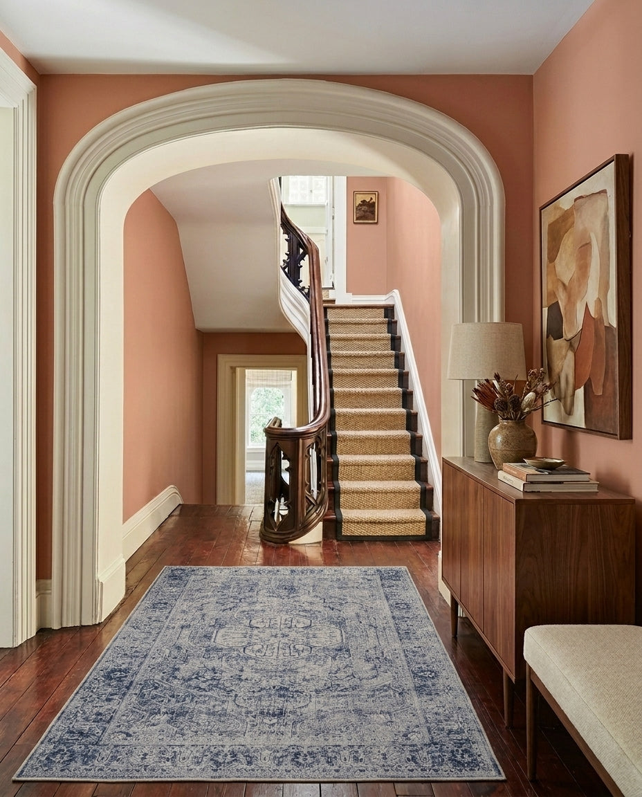 Aegean - Denim & Ivory Rug