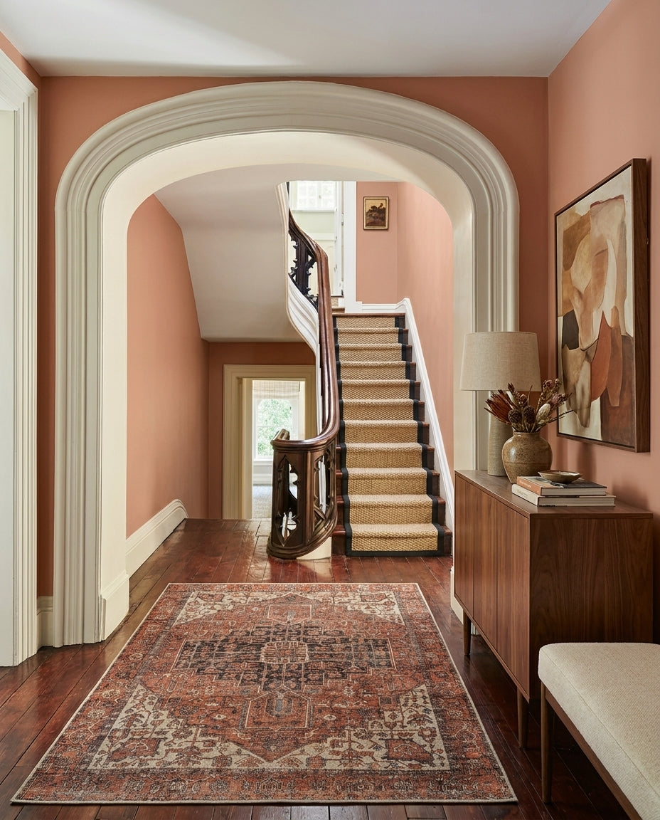 Mara - Rust Multi Rug