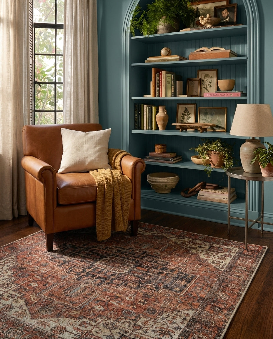 Mara - Rust Multi Rug