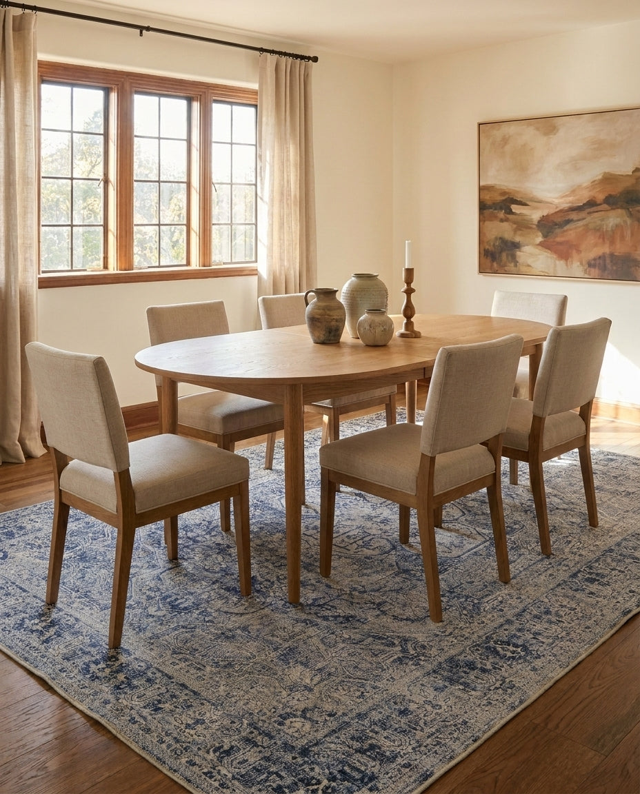 Aegean - Denim & Ivory Rug