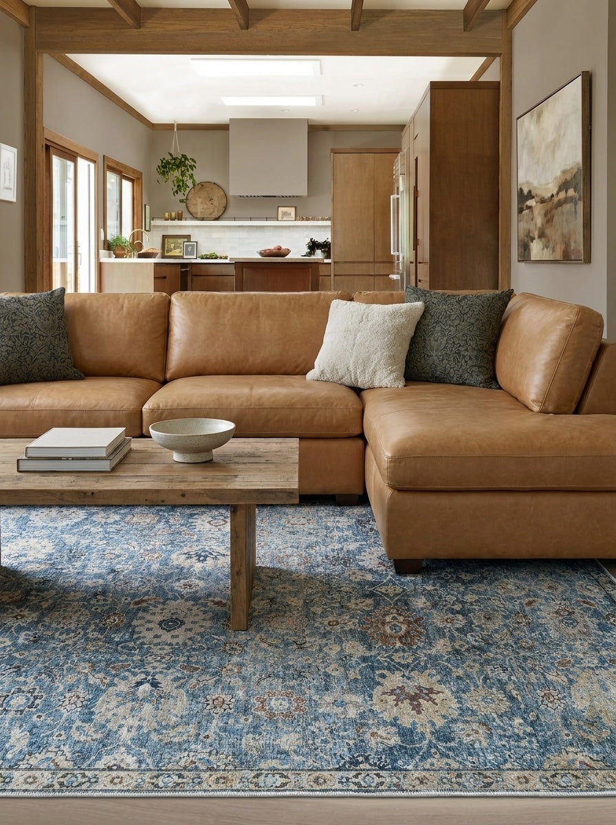 Iris - Aegean & Sand Rug