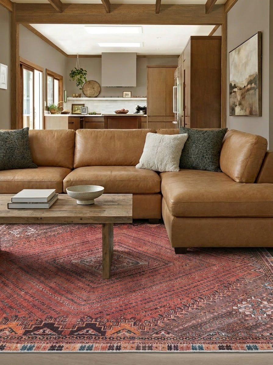 Atlas - Coral Multi Rug