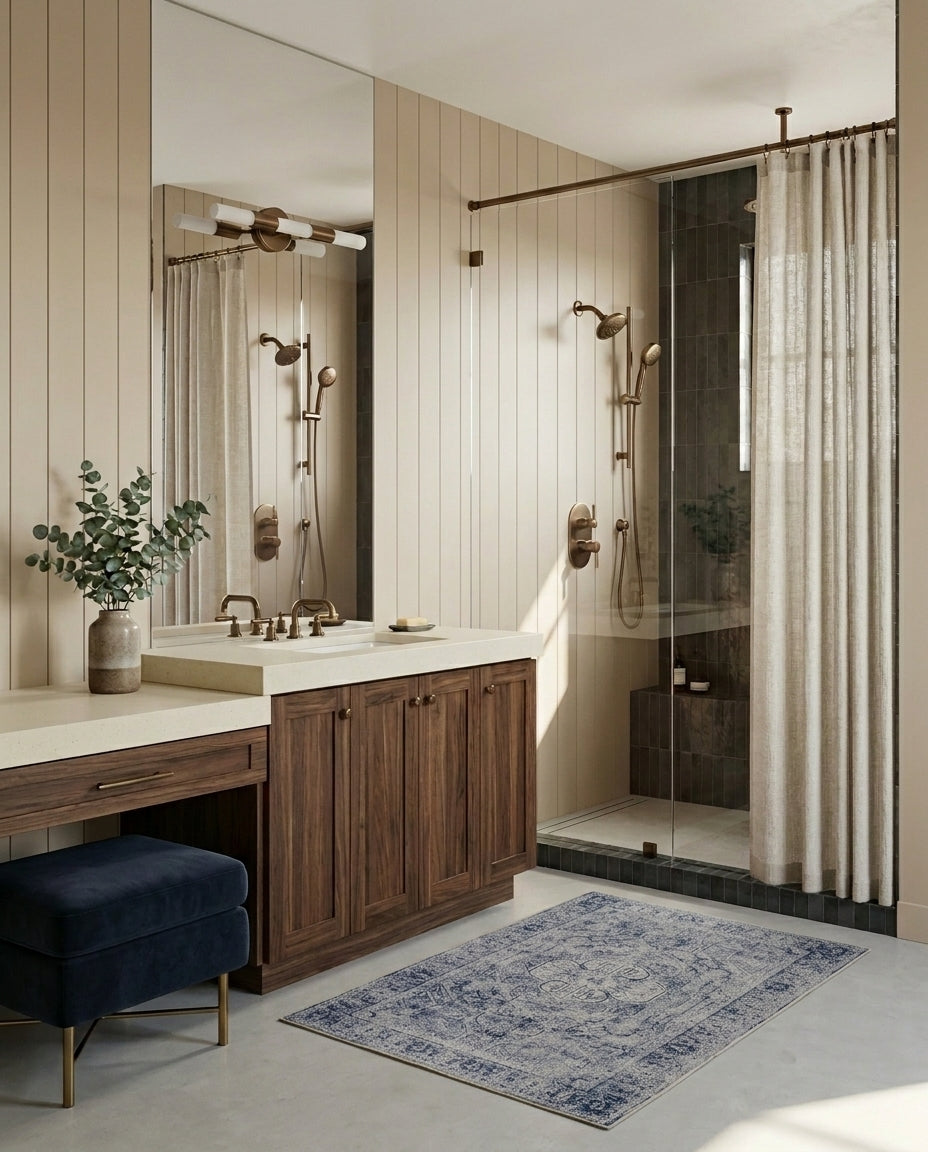 Aegean - Denim & Ivory Rug