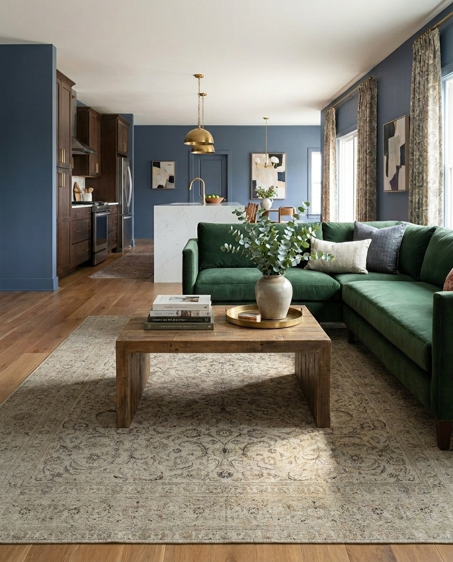 Champagne - Linen Cream Rug