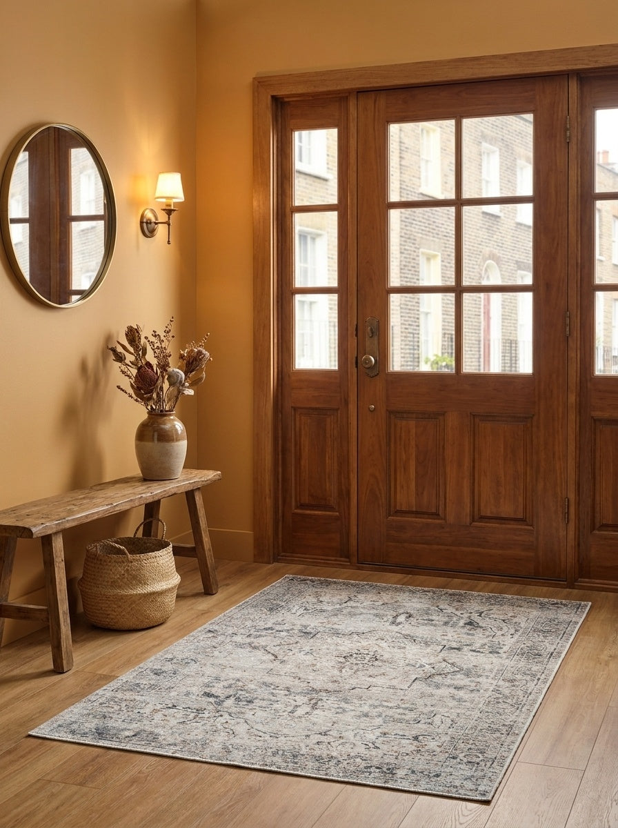 Skye - Ivory & Caramel Rug