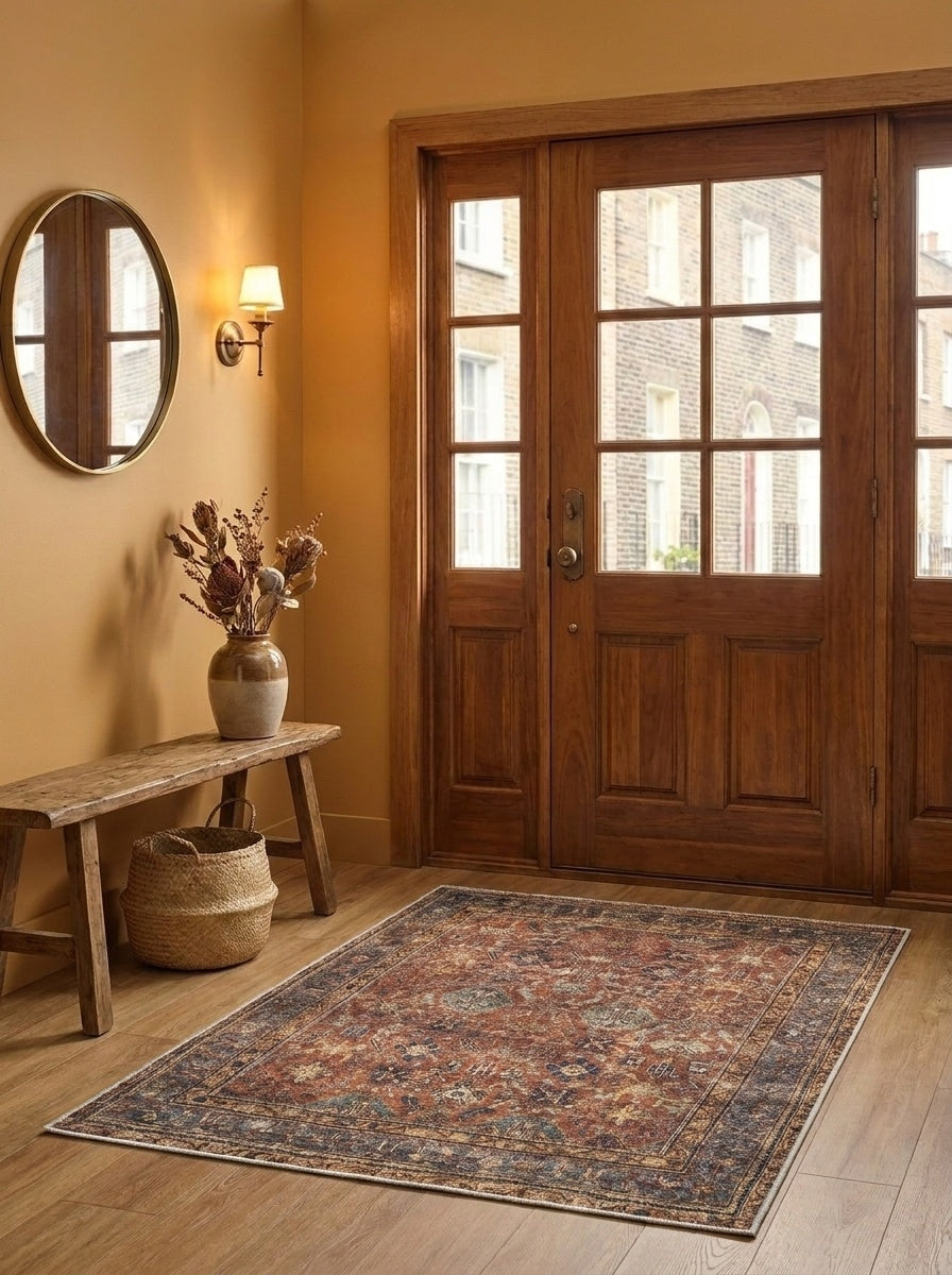 Marigold - Persimmon Multi Rug