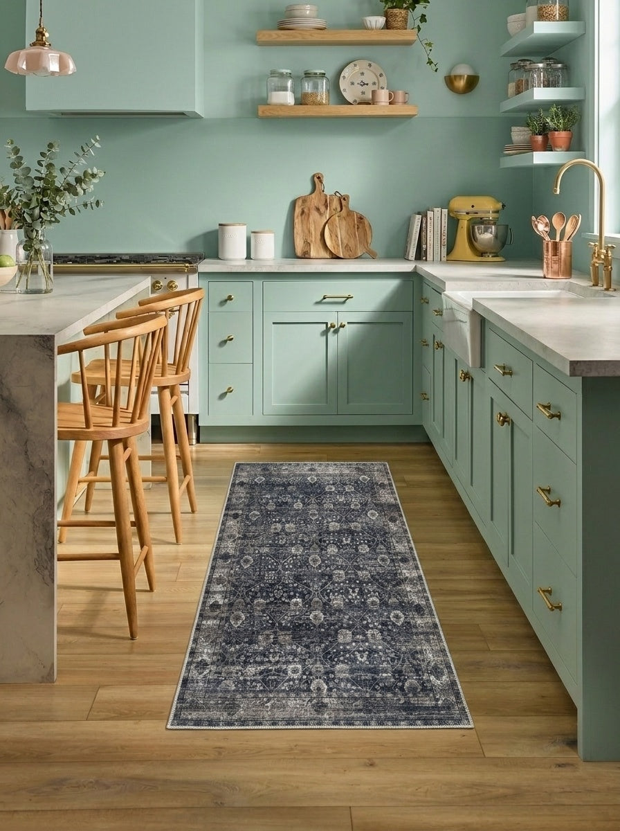 Sloane - Charcoal & Espresso Rug