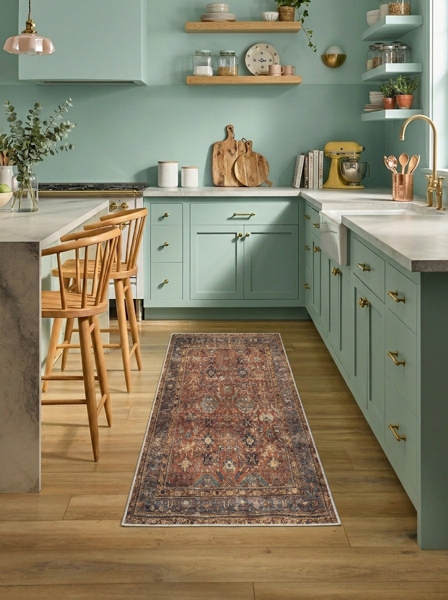 Marigold - Persimmon Multi Rug