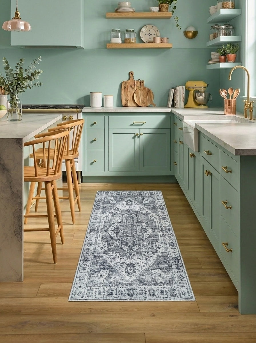 Margot - Charcoal & Ivory Rug
