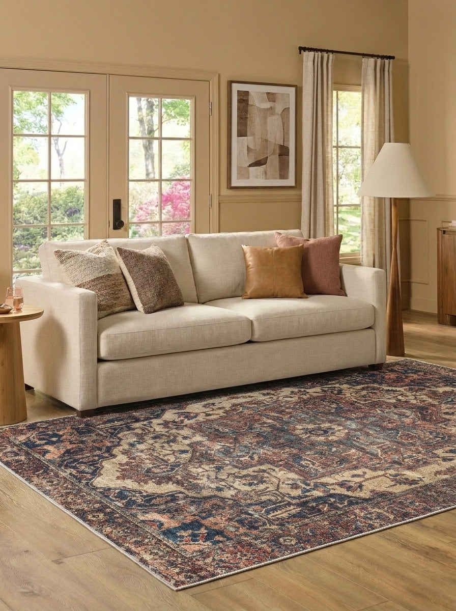 Elena - Terracotta Mist Rug