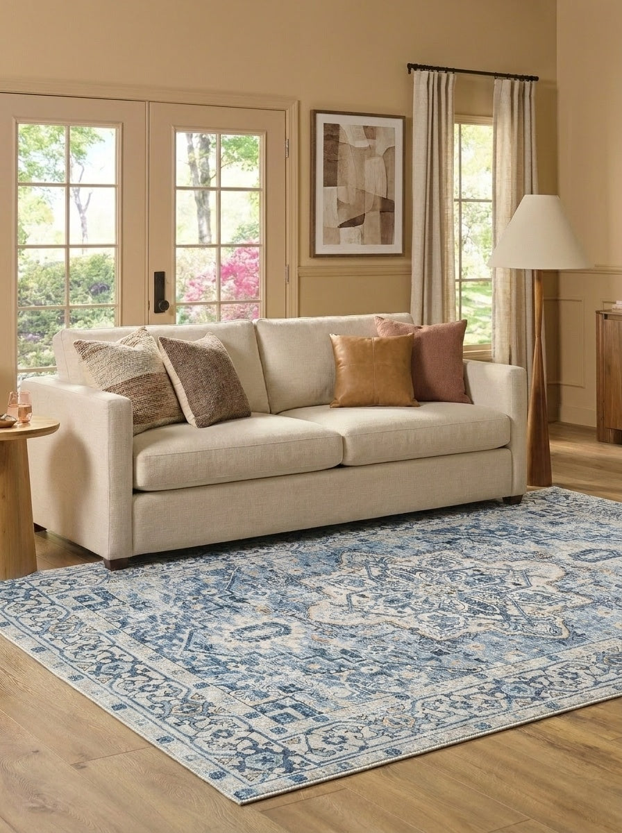 Vera - Soft Blue Rug