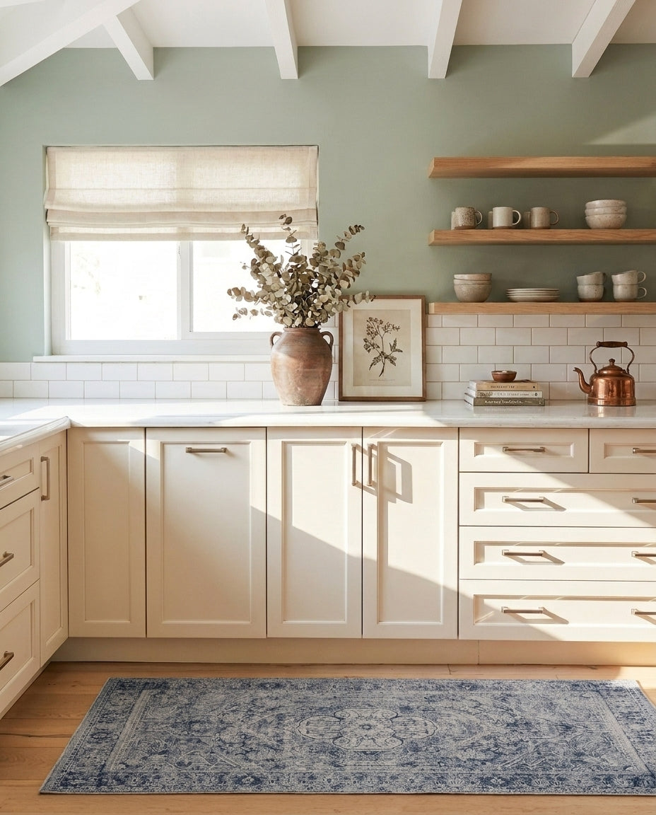 Aegean - Denim & Ivory Rug