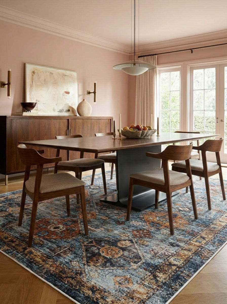 Dahlia - Indigo Multi Rug