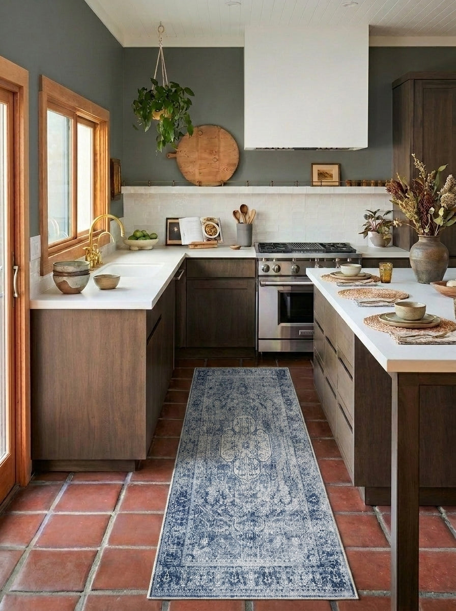 Aegean - Denim & Ivory Rug
