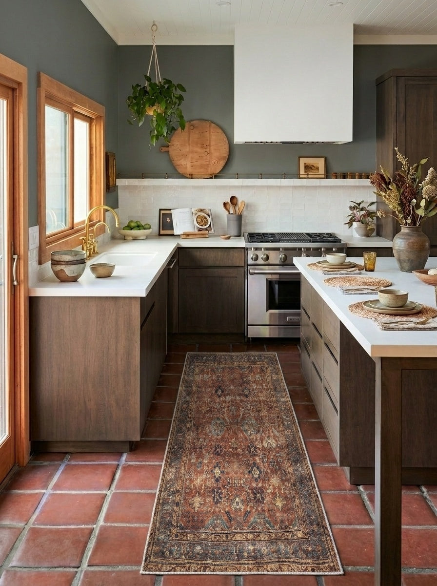 Marigold - Persimmon Multi Rug