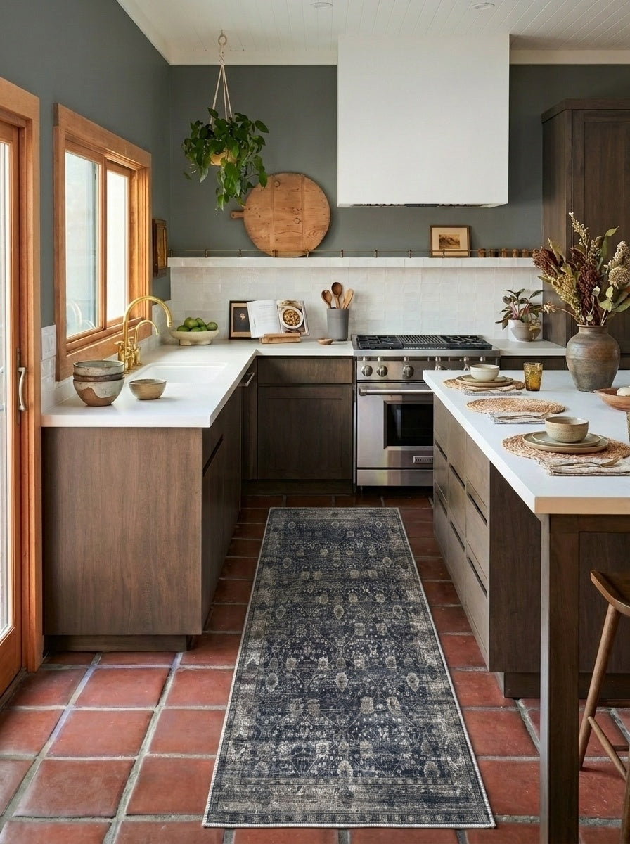 Sloane - Charcoal & Espresso Rug