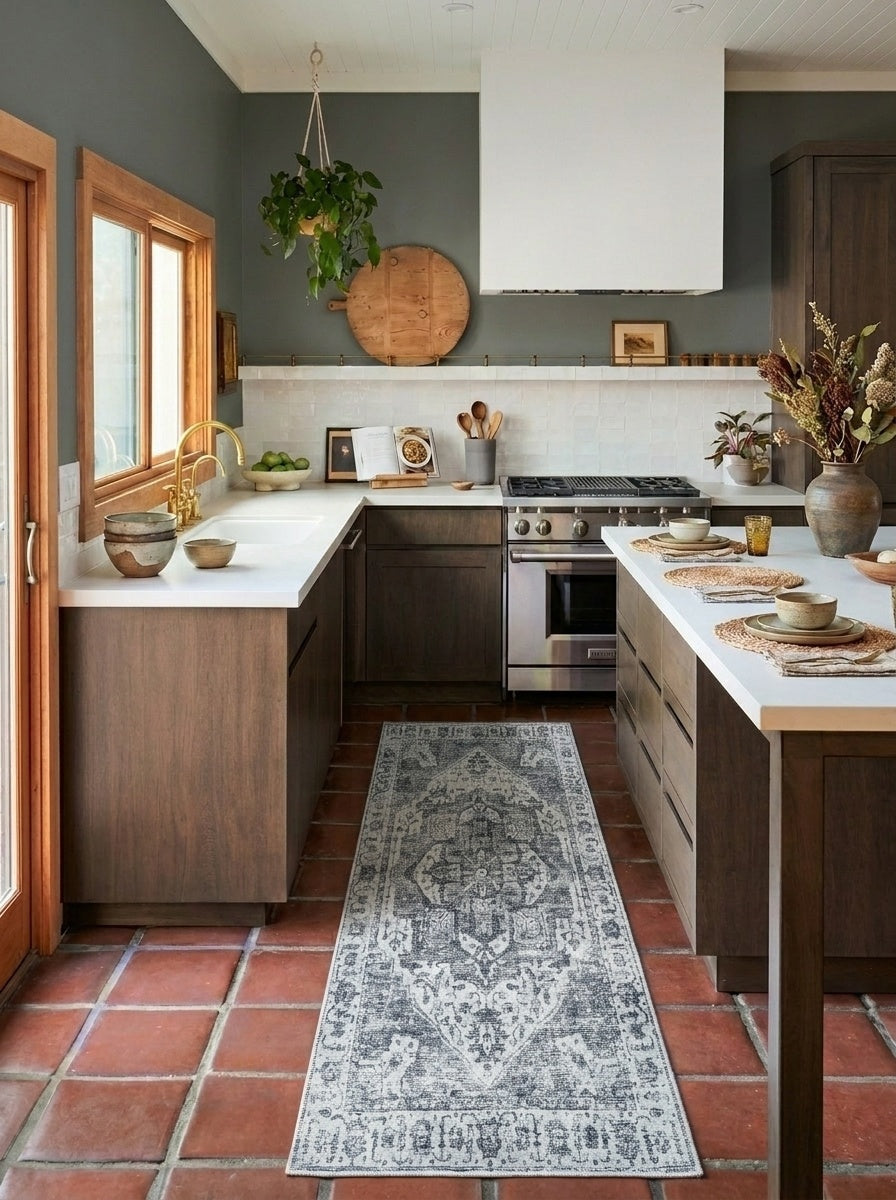 Margot - Charcoal & Ivory Rug