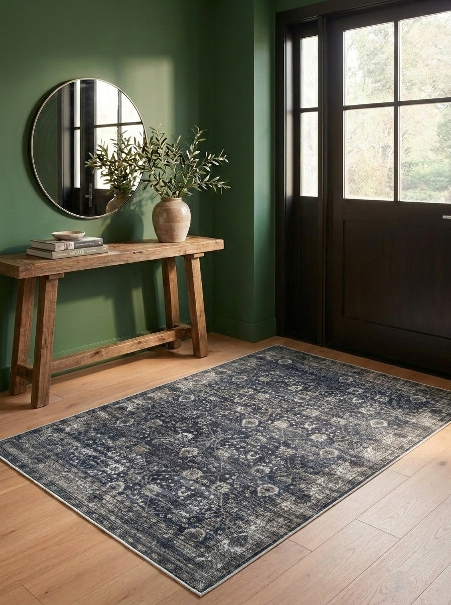 Sloane - Charcoal & Espresso Rug