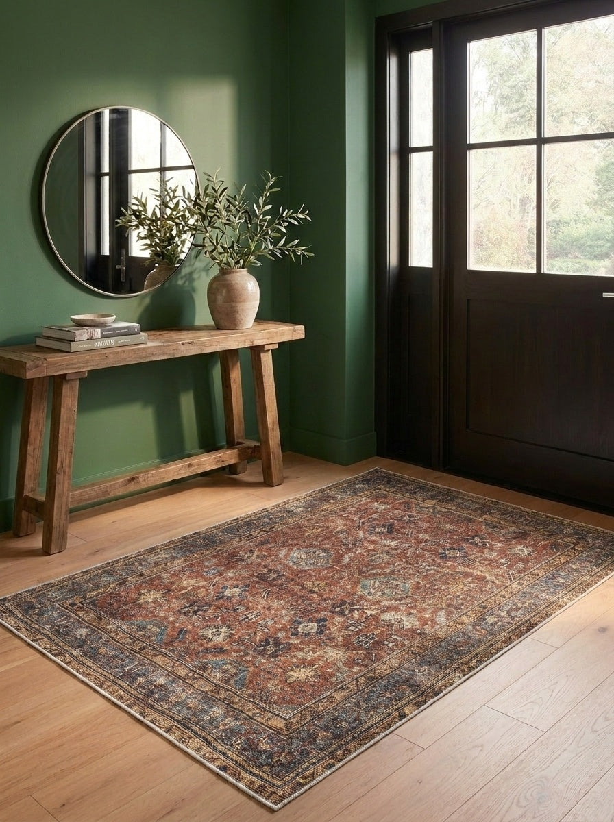 Marigold - Persimmon Multi Rug