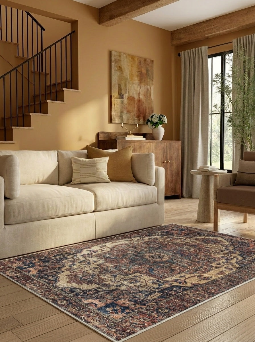 Elena - Terracotta Mist Rug