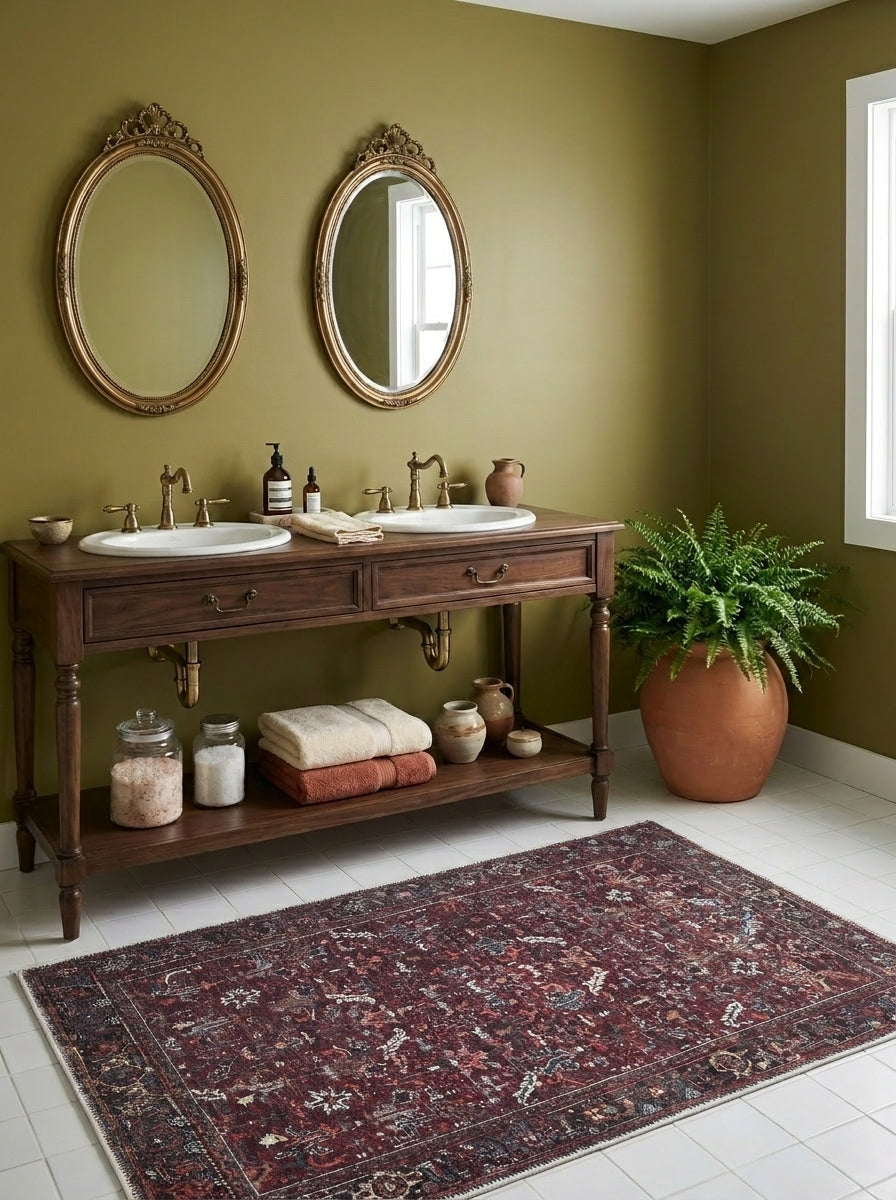 Garnet - Burgundy Rug