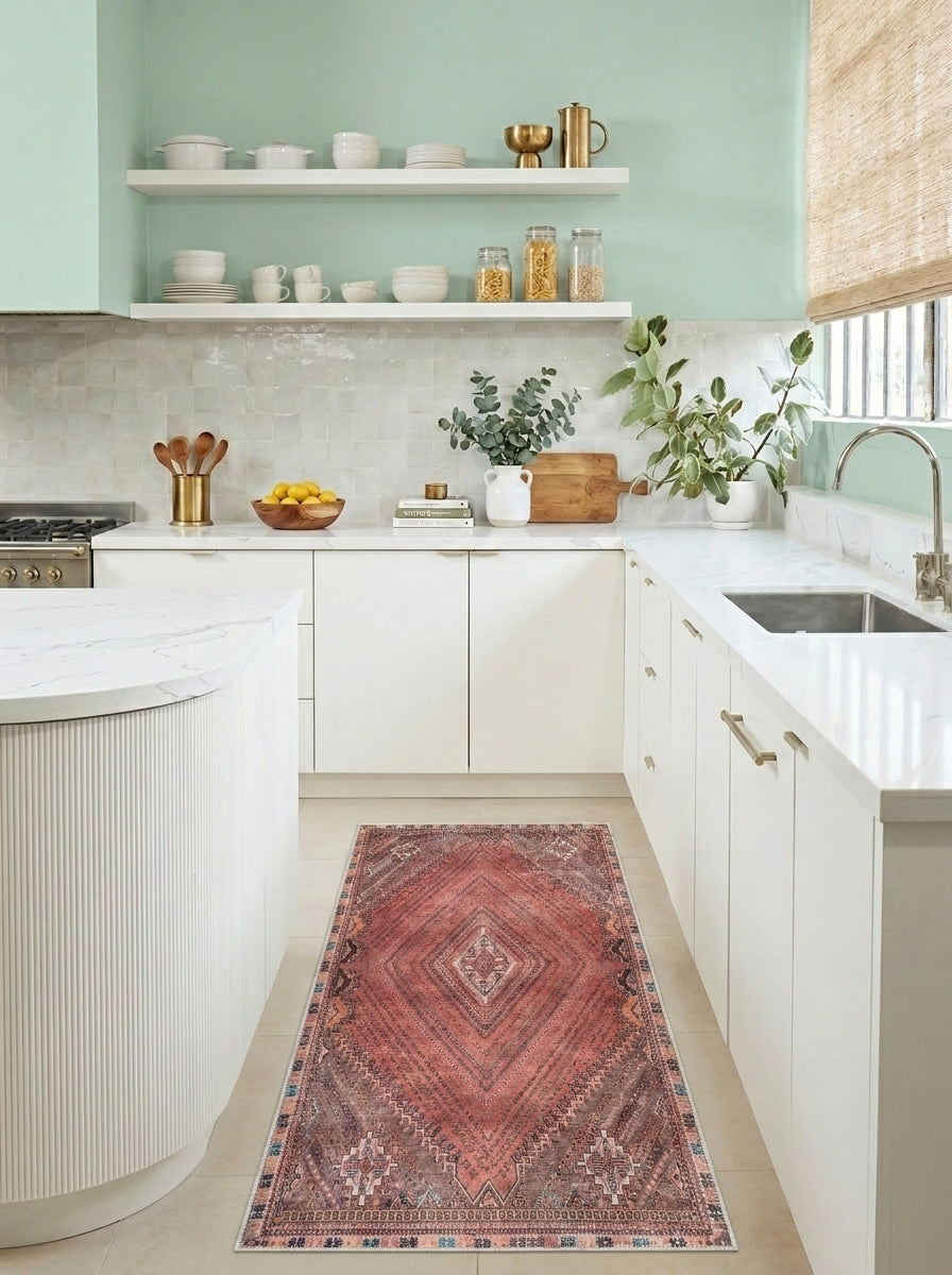 Atlas - Coral Multi Rug