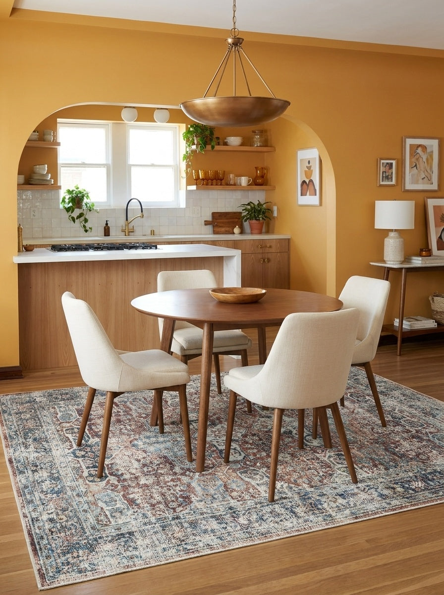 Sienna - Brick & Indigo Rug